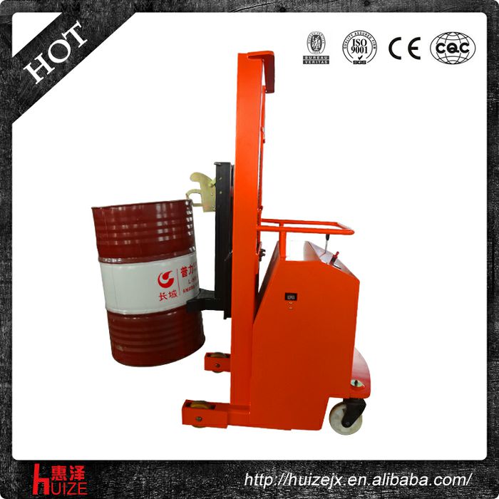 半電動(dòng)配重油桶車（無底腿，只堆垛，不翻轉(zhuǎn)）