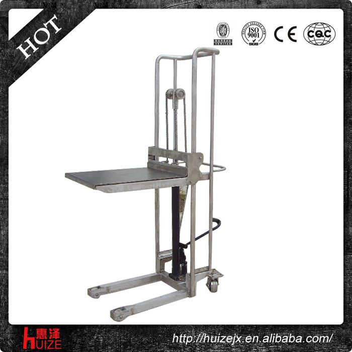 不銹鋼手動(dòng)輕型堆高車 (1) 不銹鋼手動(dòng)輕型堆高車 (1)